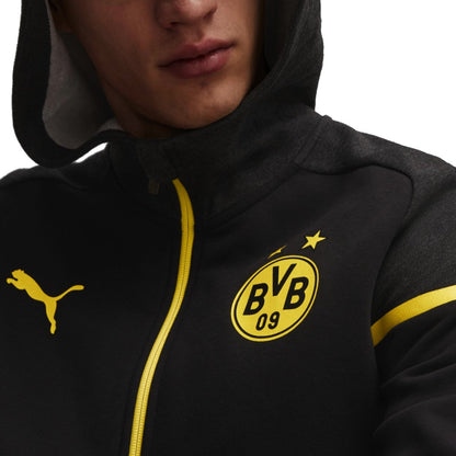 Borussia Dortmund Casual hooded presentation tracksuit 2023/24 - Puma-4