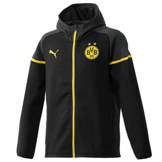 Borussia Dortmund Casual hooded presentation jacket 2023/24 - Puma-0