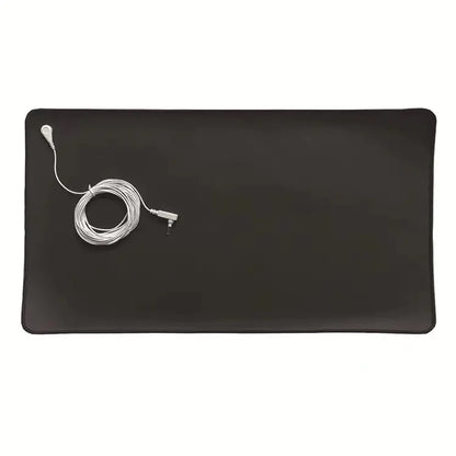 Wholesale PU Leather Conductive Grounding Mat Yoga Mat