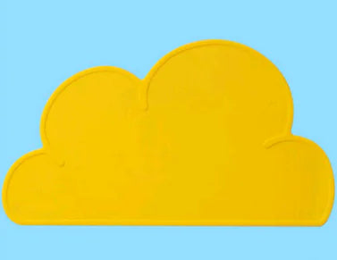 Silicone Cloud Placemat for Kids - Waterproof & Eco-Friendly