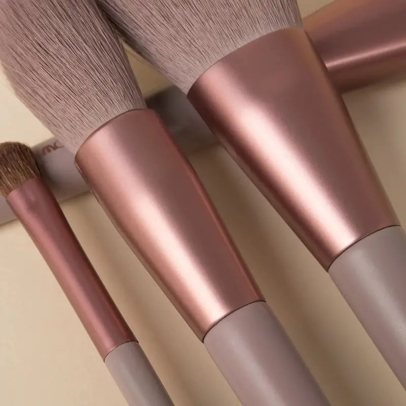 8-Piece Professional Cruelty-Free Makeup Brushes Set