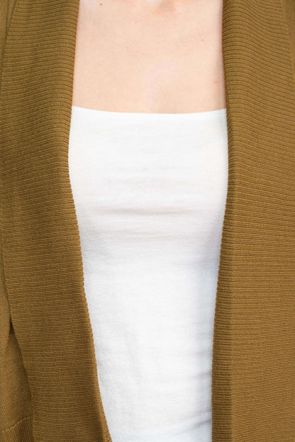 Esperanza Open Front 3/4 Sleeve Cropped Rayon Bolero-3