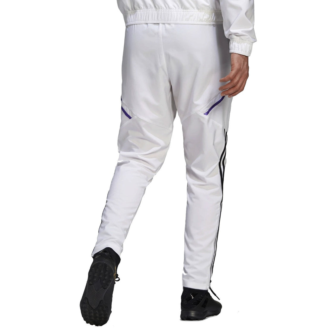 Real Madrid white presentation soccer tracksuit 2022/23 - Adidas-3