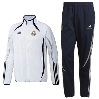 Real Madrid CF retro woven presentation tracksuit 2022 - Adidas-0