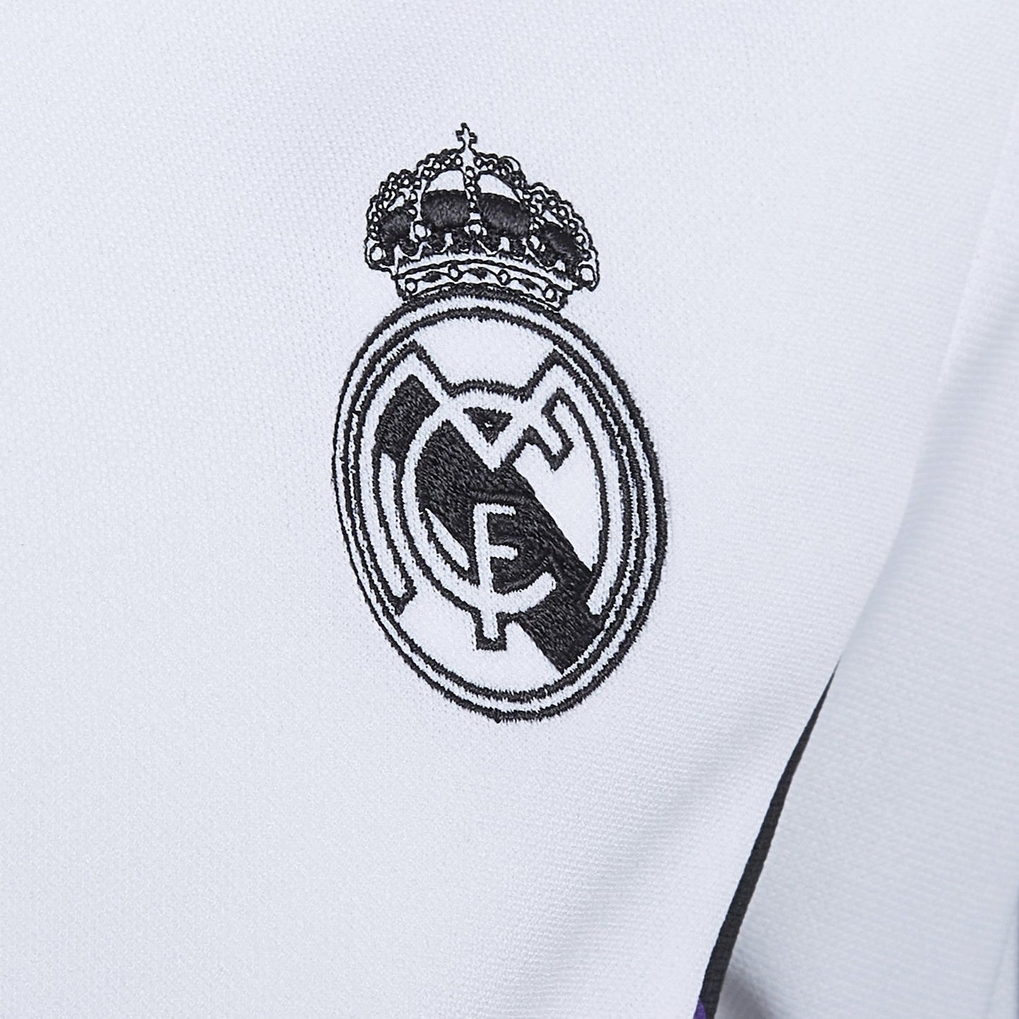 Kids - Real Madrid white training presentation tracksuit 2022/23 - Adidas-3