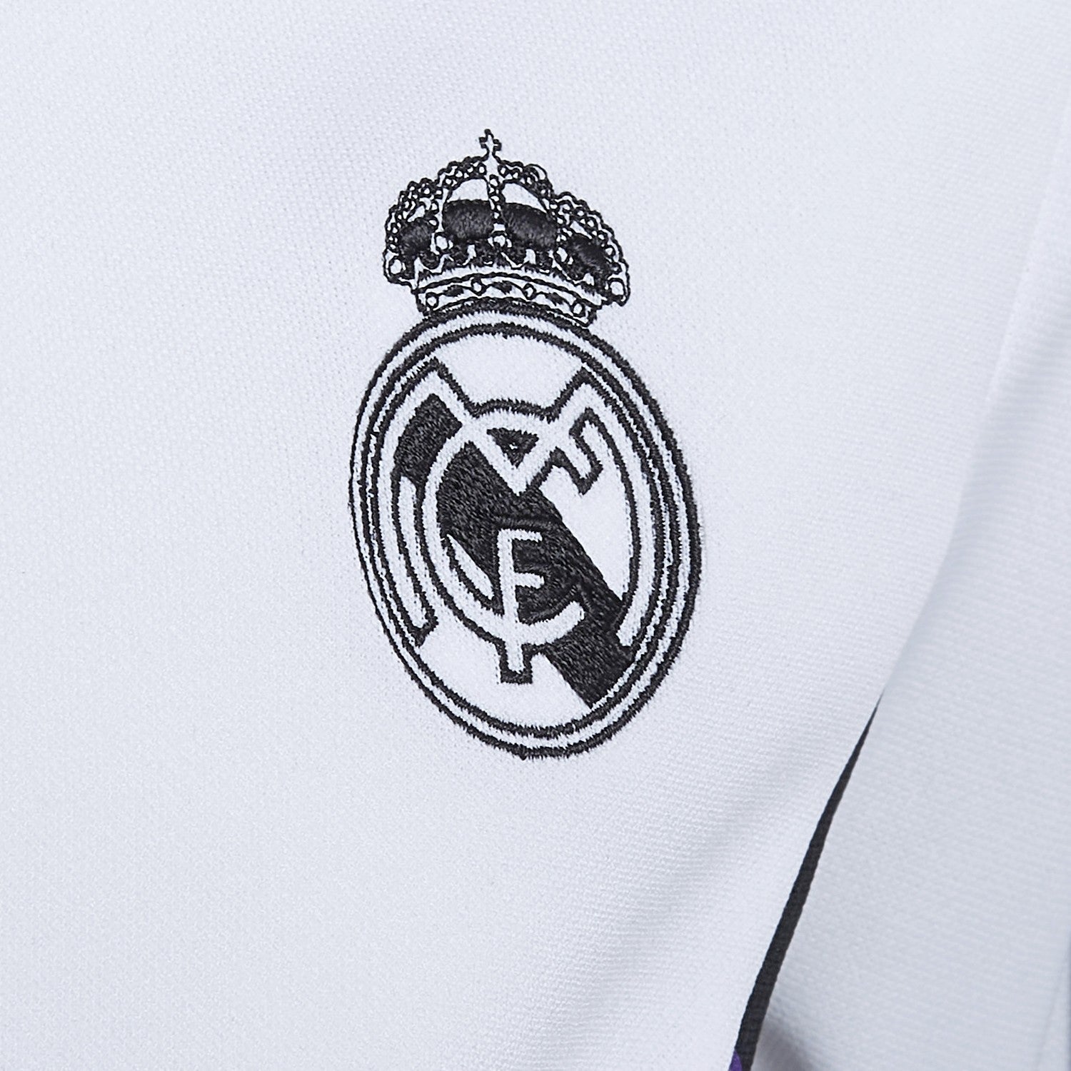 Kids - Real Madrid white training presentation tracksuit 2022/23 - Adidas-3