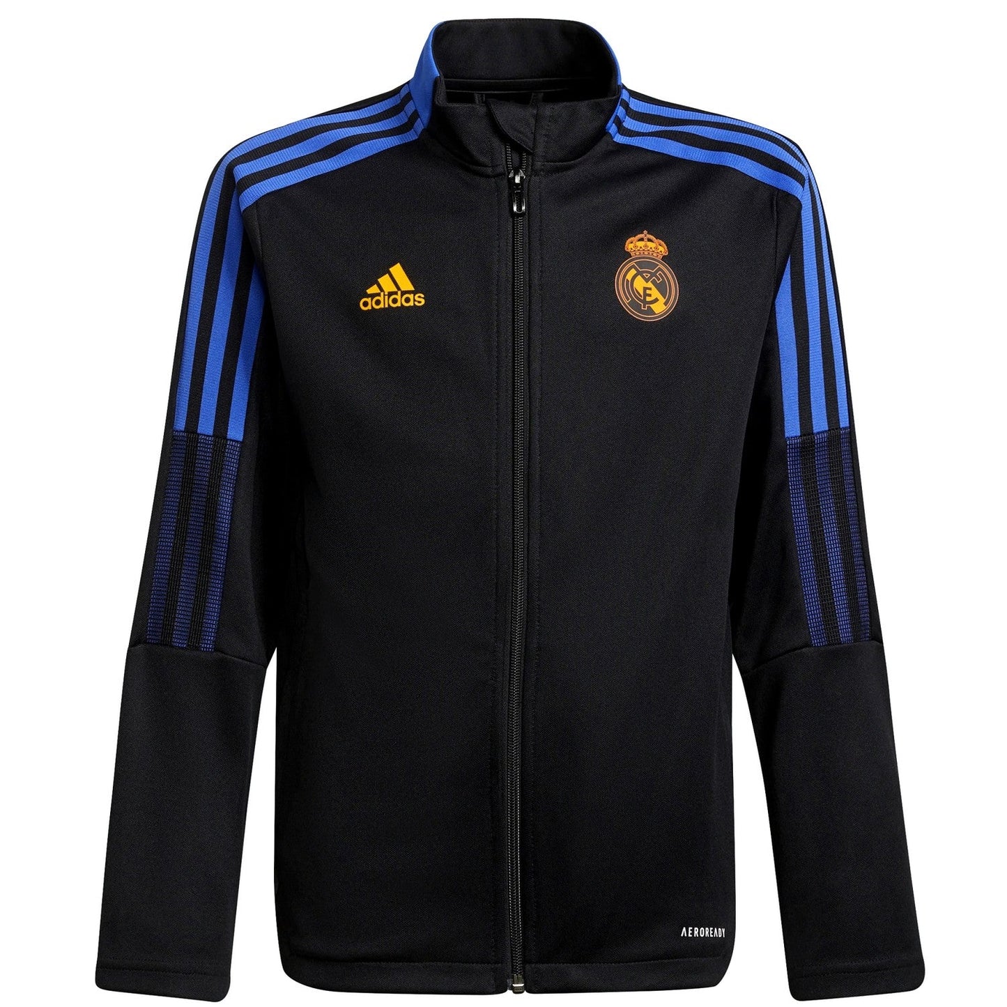 Kids - Real Madrid training presentation tracksuit 2021/22 - Adidas-2