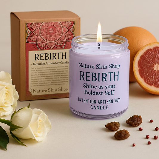 Rebirth Intention Artisan Soy Candle-0