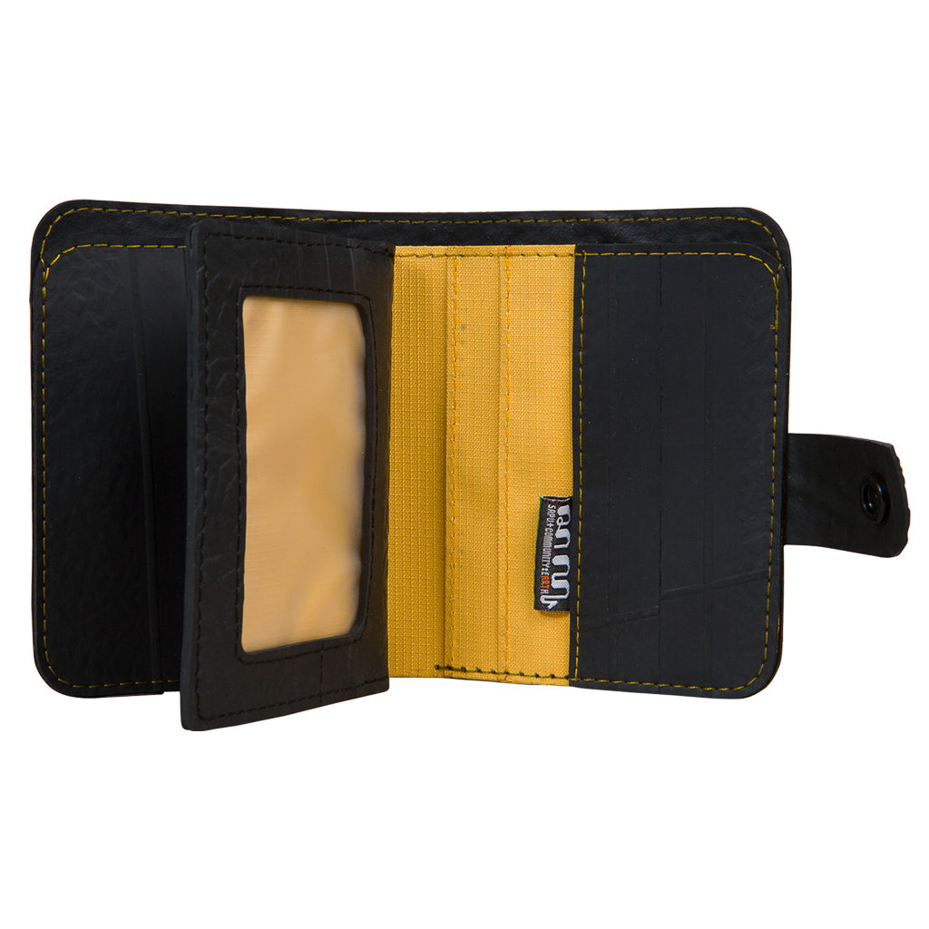 Ben Recycled Wallet with Coin Compartment-1
