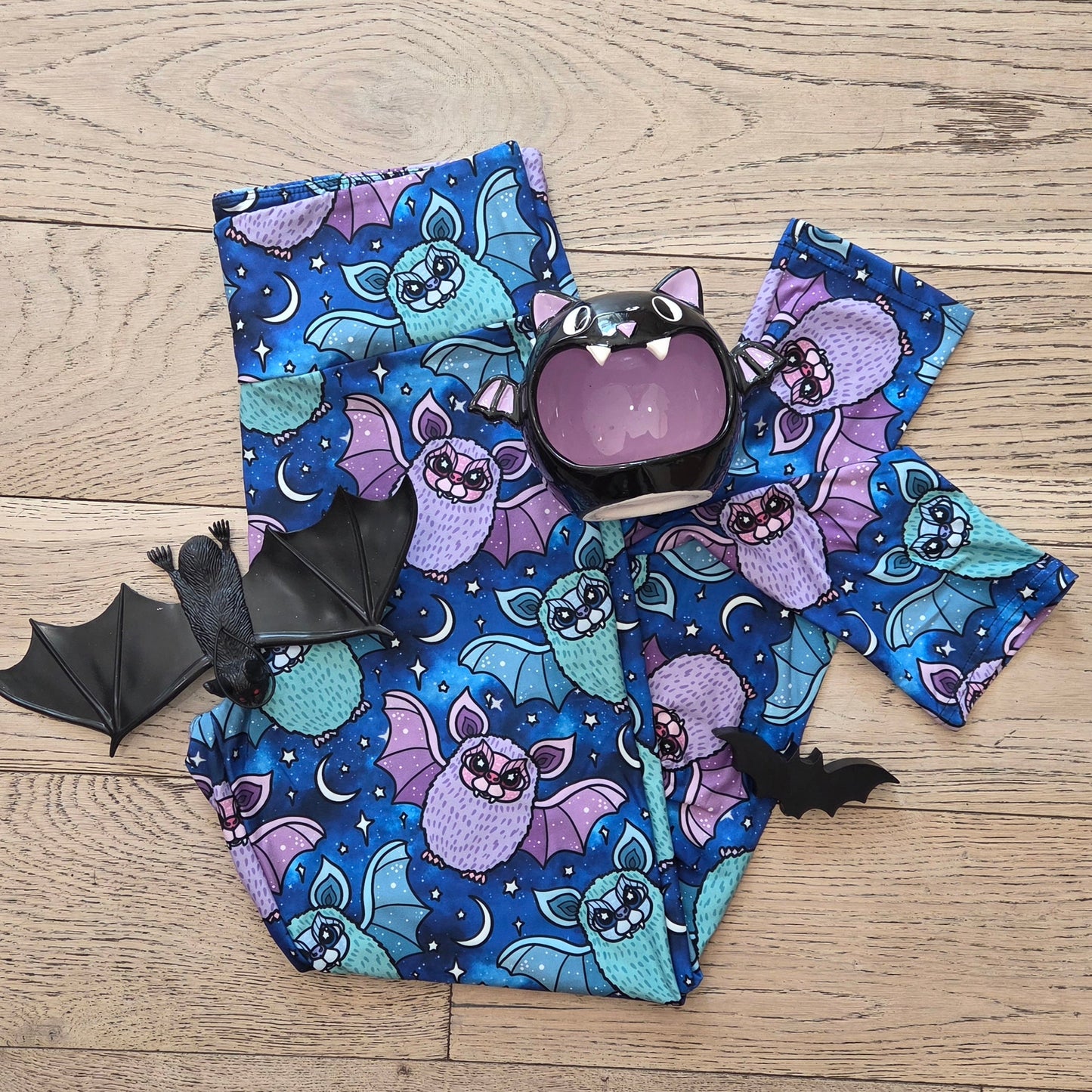 Enchanted Night Flight Exclusive Leggings - High-quality Handcrafted Vibrant-2