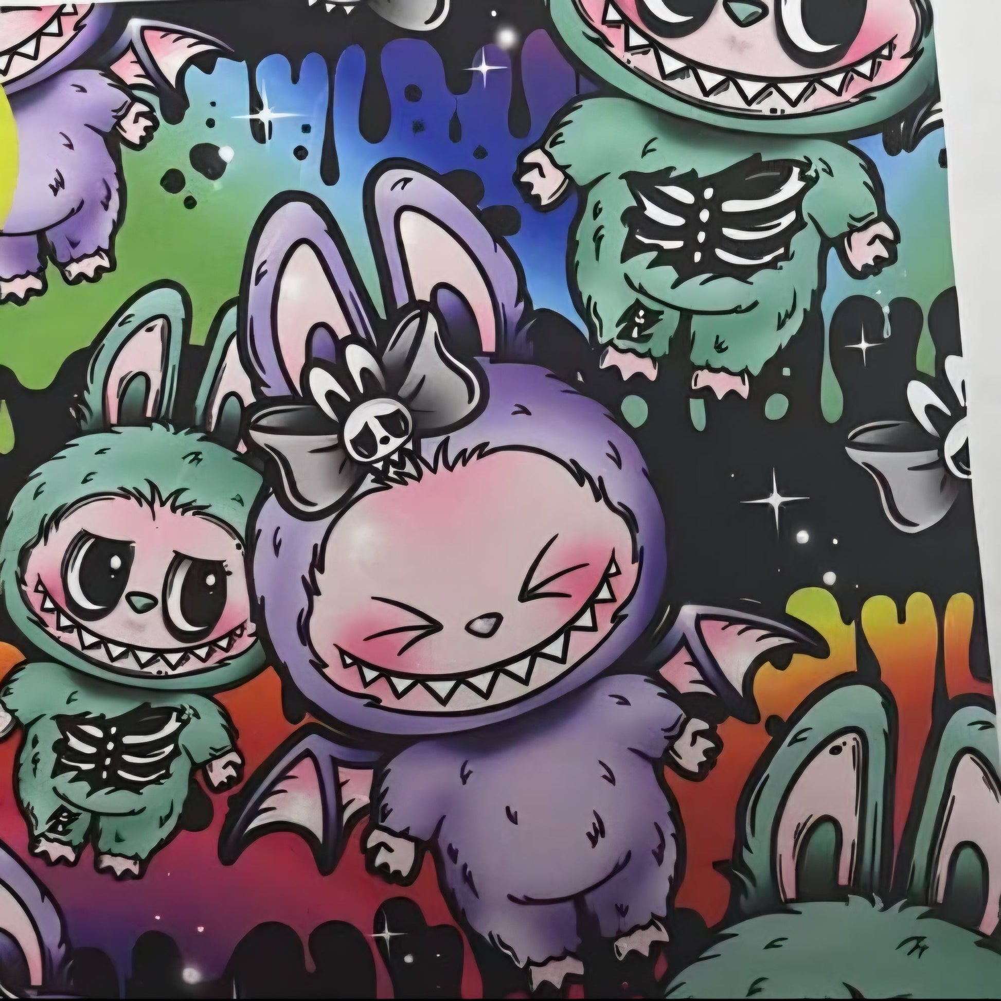 LaBooBoo Semi-Exclusive Leggings - High-quality Handcrafted Vibrant-1