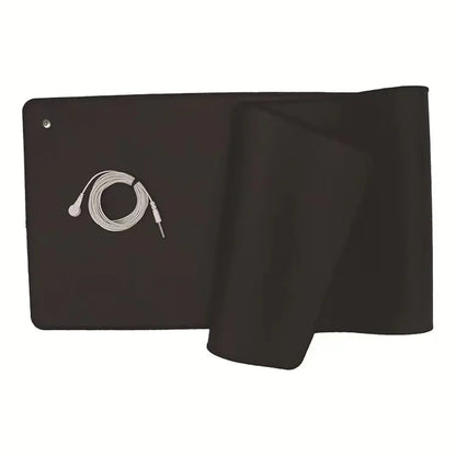 Wholesale PU Leather Conductive Grounding Mat Yoga Mat