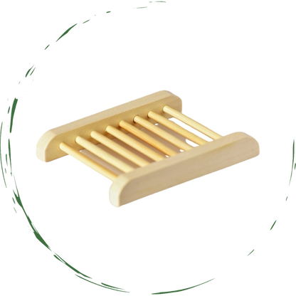 Bamboo Soap Bar Dish. Eco-Friendly-2