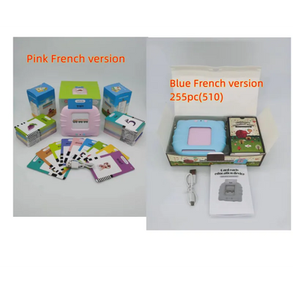 Children's Bilingual Educational Card Learning Machine