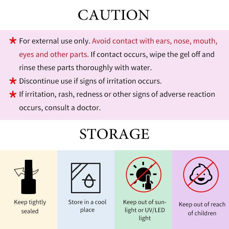 Kalisa 10Pcs Gel Nail Set Gel Nail Polish Kit Glitter Soak Off Uv Varnish 15Ml-4