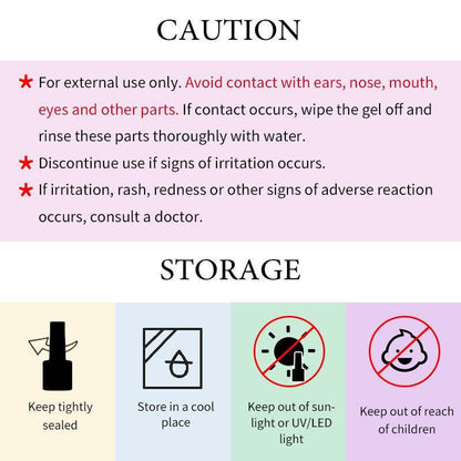 Kalisa 10Pcs Gel Nail Set Gel Nail Polish Kit Glitter Soak Off Uv Varnish 15Ml-4