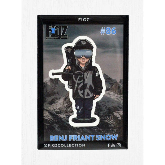 Figz Benj Friant Snow - Sticker-0