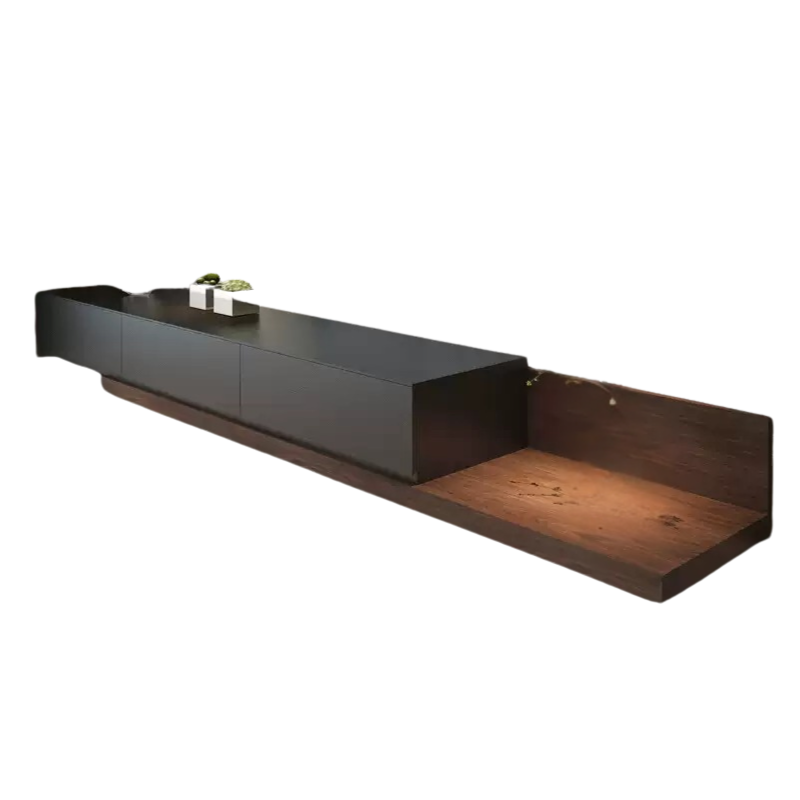 NNETB Telescopic TV Cabinet with Coffee Table Combo-0