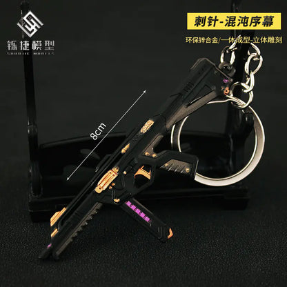 Valorant Merchandise M4 Impression Metal Keychain