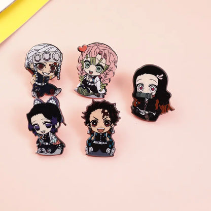 Demon Slayer Acrylic Brooch Badge - New Collection