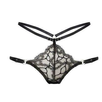 Caprice Spectra Sheer Lace Strappy Panty-2