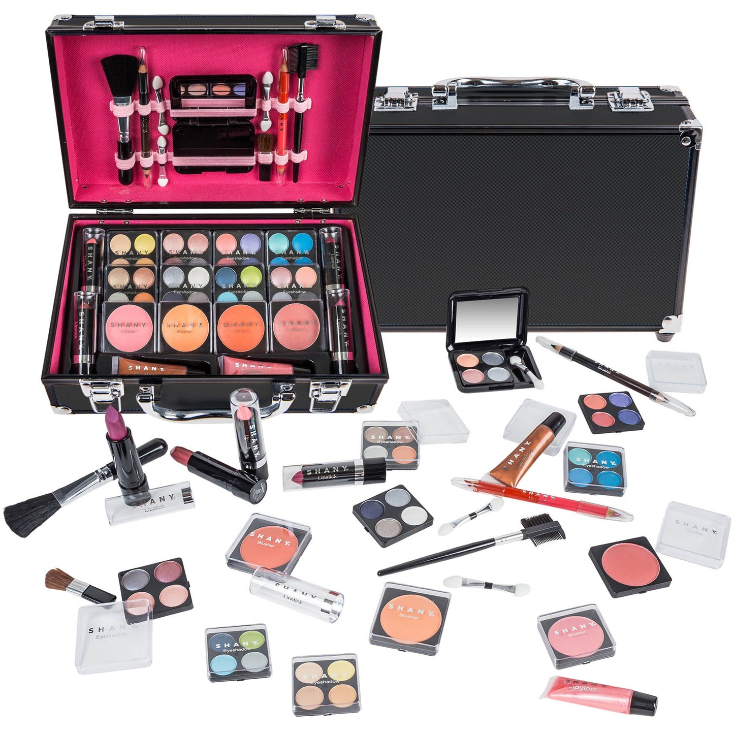 Carry All Makeup Train Case - Makeup Set-10