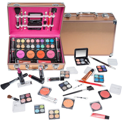 Carry All Makeup Train Case - Makeup Set-9