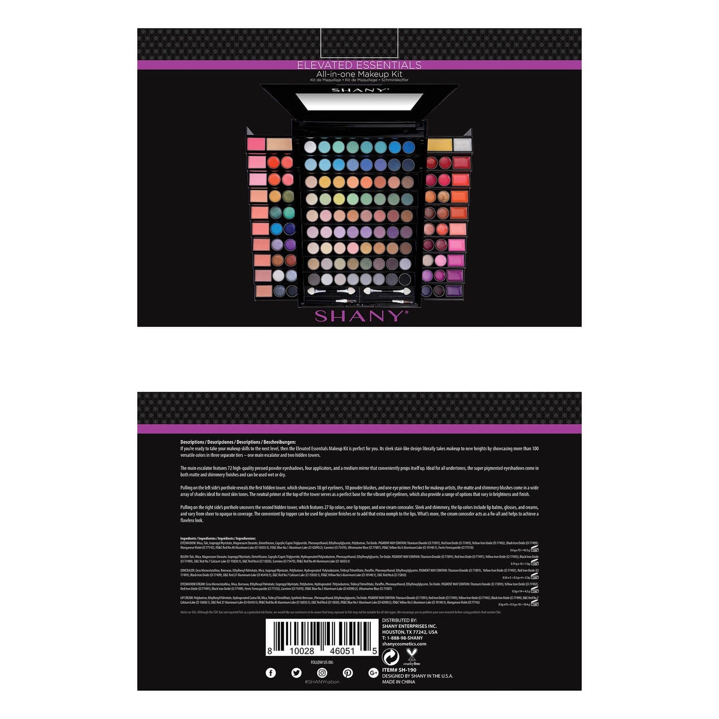 Elevated Essentials Makeup Set - All-in-One Makeup Kit-2