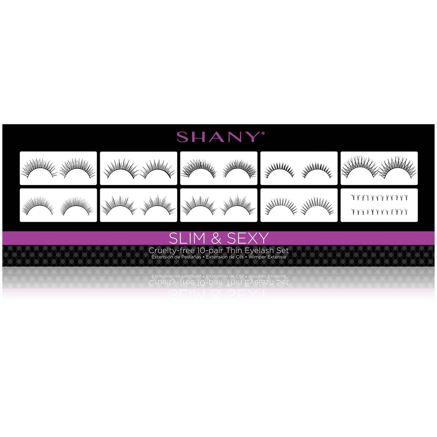 Eyelash extend - set of 10 assorted reusable eyelashes-2