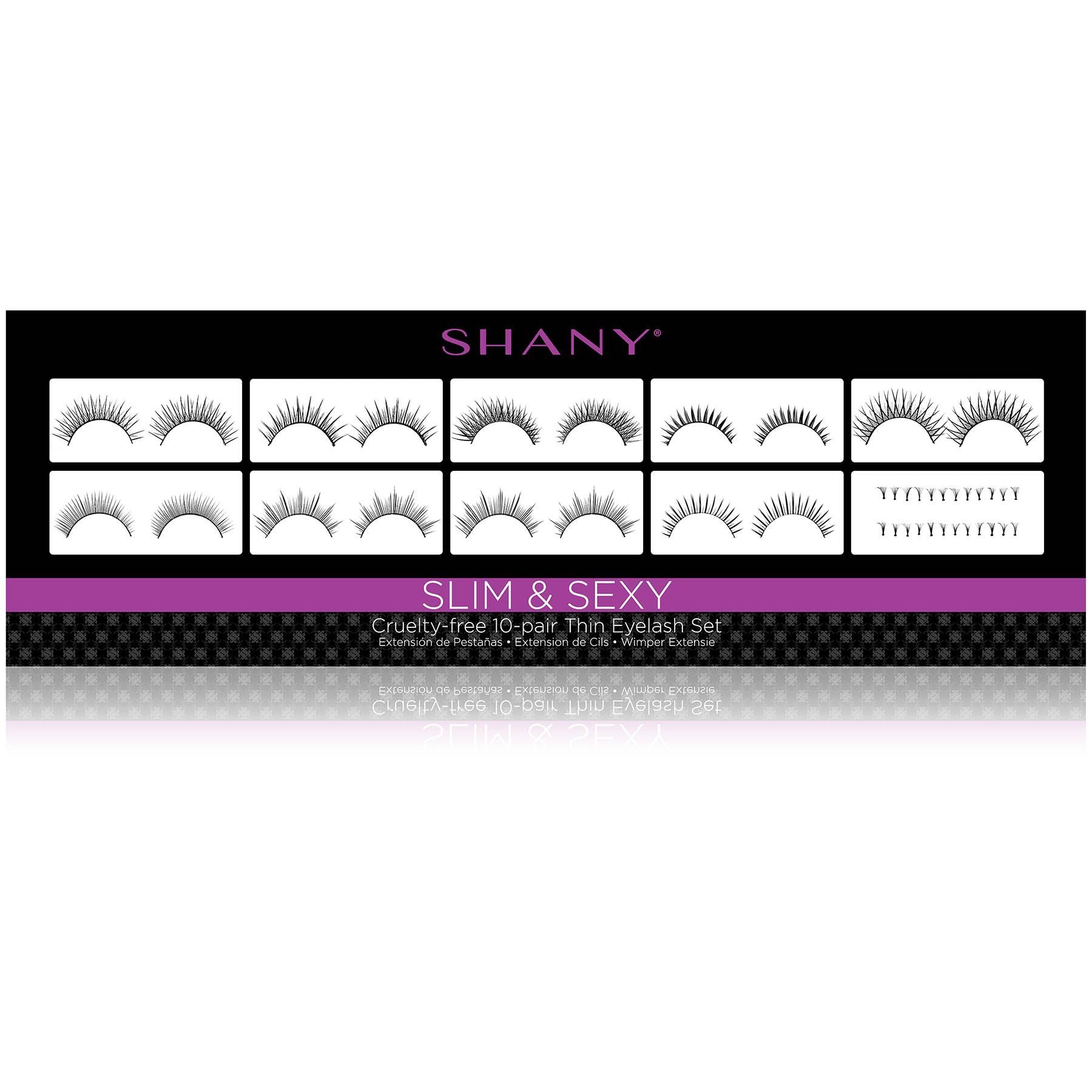 Eyelash extend - set of 10 assorted reusable eyelashes-2