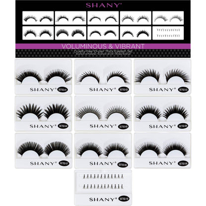 Eyelash extend - set of 10 assorted reusable eyelashes-5