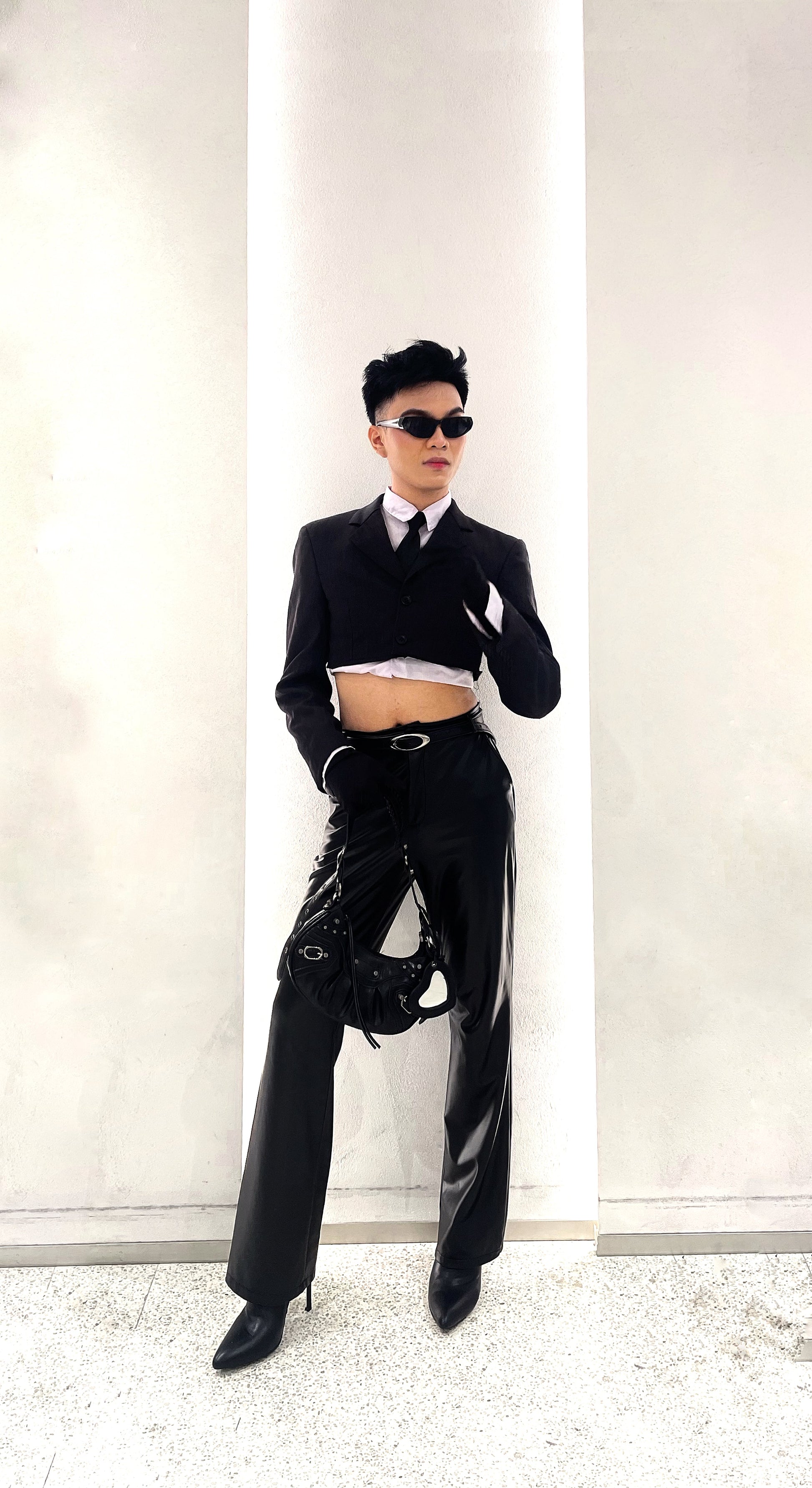 Jenner High Heel Cowboy Ankle Boots-1