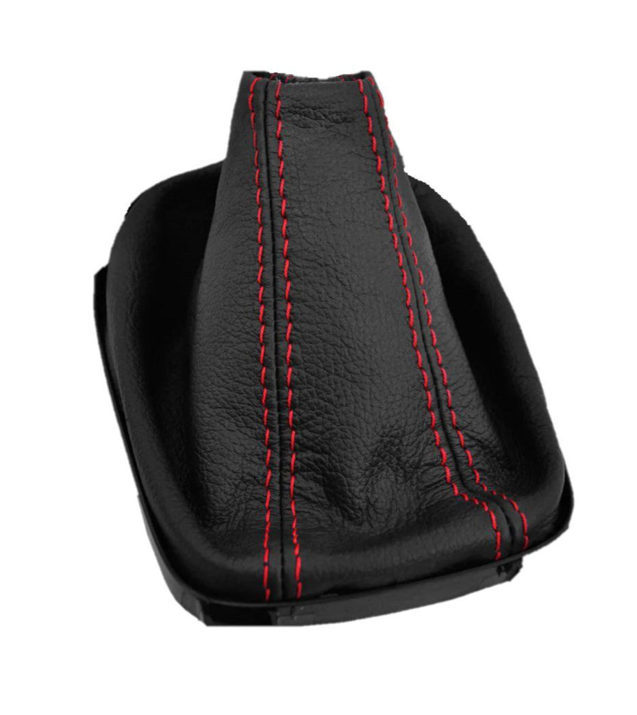 Genuine Leather Shift Boot Cover For Chevy Camaro 2010 2011 2012 2013 2014 2015-1