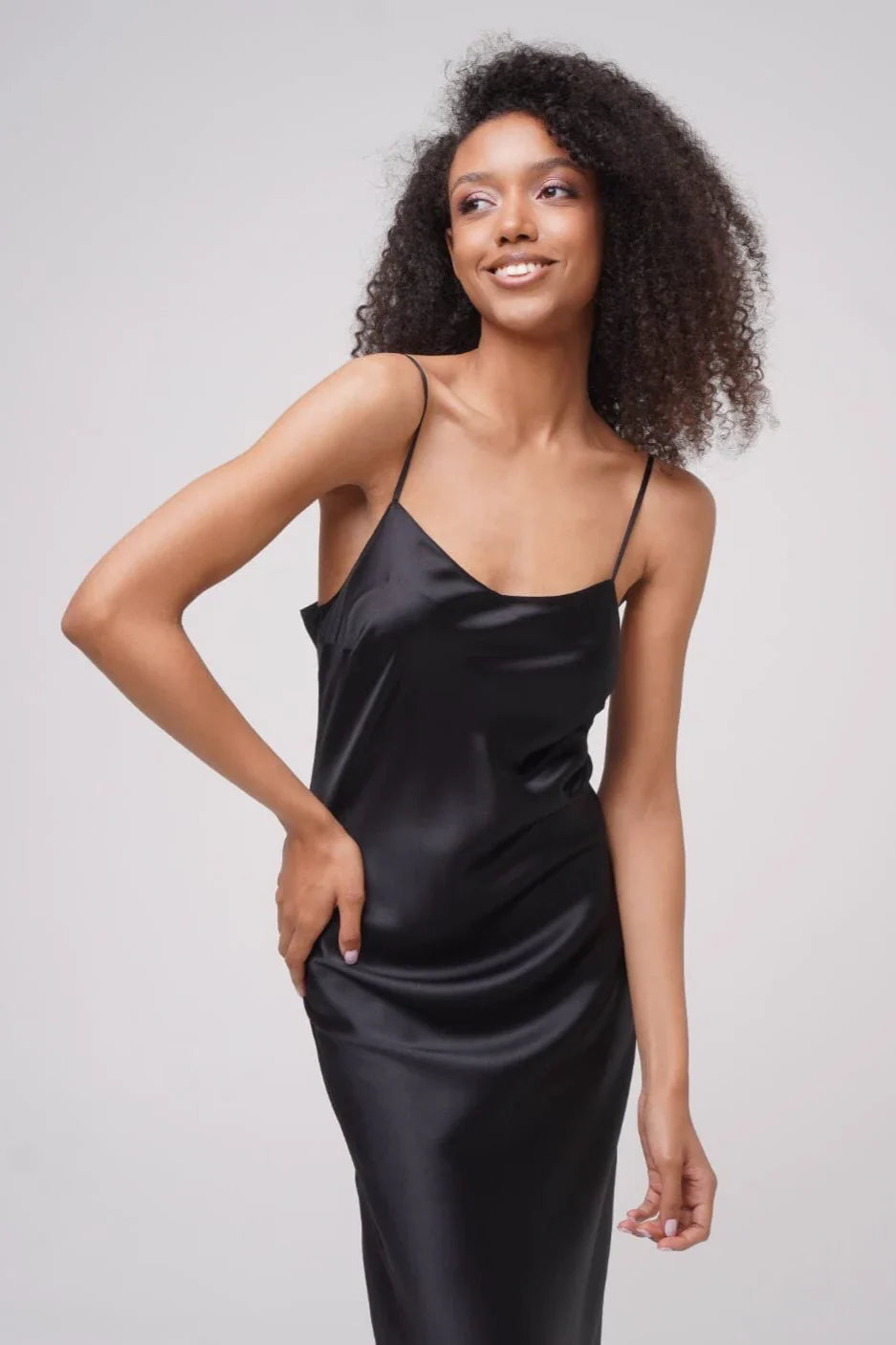 Amoralle Silk Light Elysian Maxi Slip-7