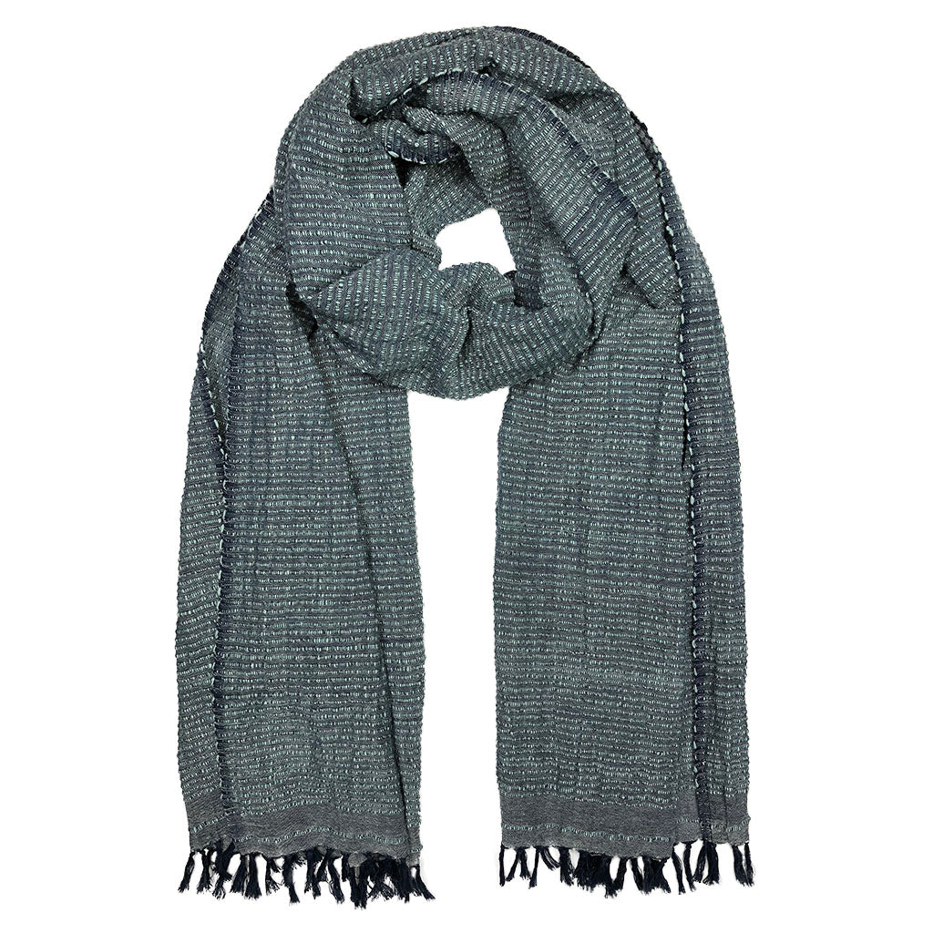 Ethiopian Stripe Wrap Scarf-2