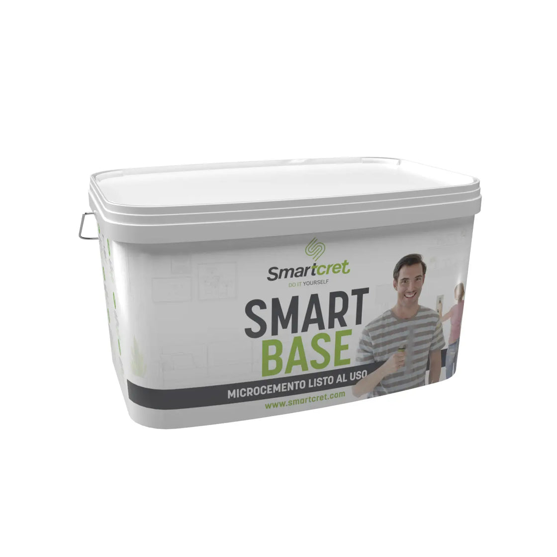 Kit de microcemento para encimera de obra de 4 m²-4