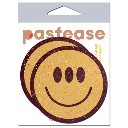 5 Pack: Trippy Smiley Face Pasties Three Eyed Yellow Breast Covers by Pastease-4