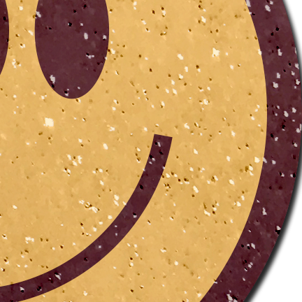 5 Pack: Trippy Smiley Face Pasties Three Eyed Yellow Breast Covers by Pastease-3