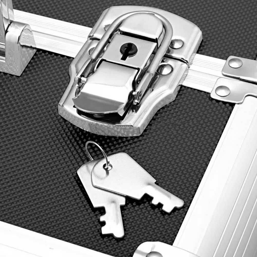 Gurulós smink bőrönd-3