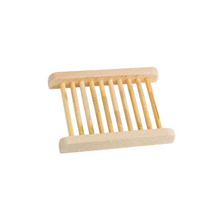4-Pack Bamboo Soap Dish-4