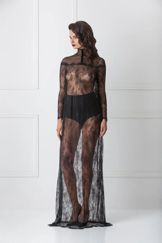 Amoralle Spicy Sheer Lace Nightdress-0