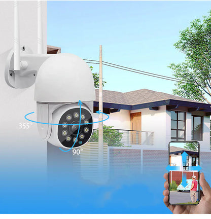 High-Definition Night Vision Webcam with Home Voice Monitoring