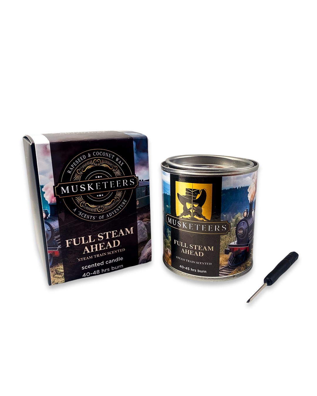 Full Steam Ahead - Steam Train Scented Candle-1