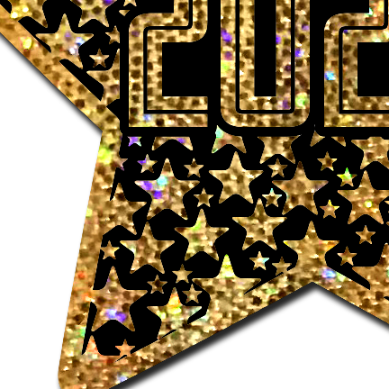 5-Pack: Happy New Year Pasties 2026 Black & Gold Star Nipple Covers by Pastease-3