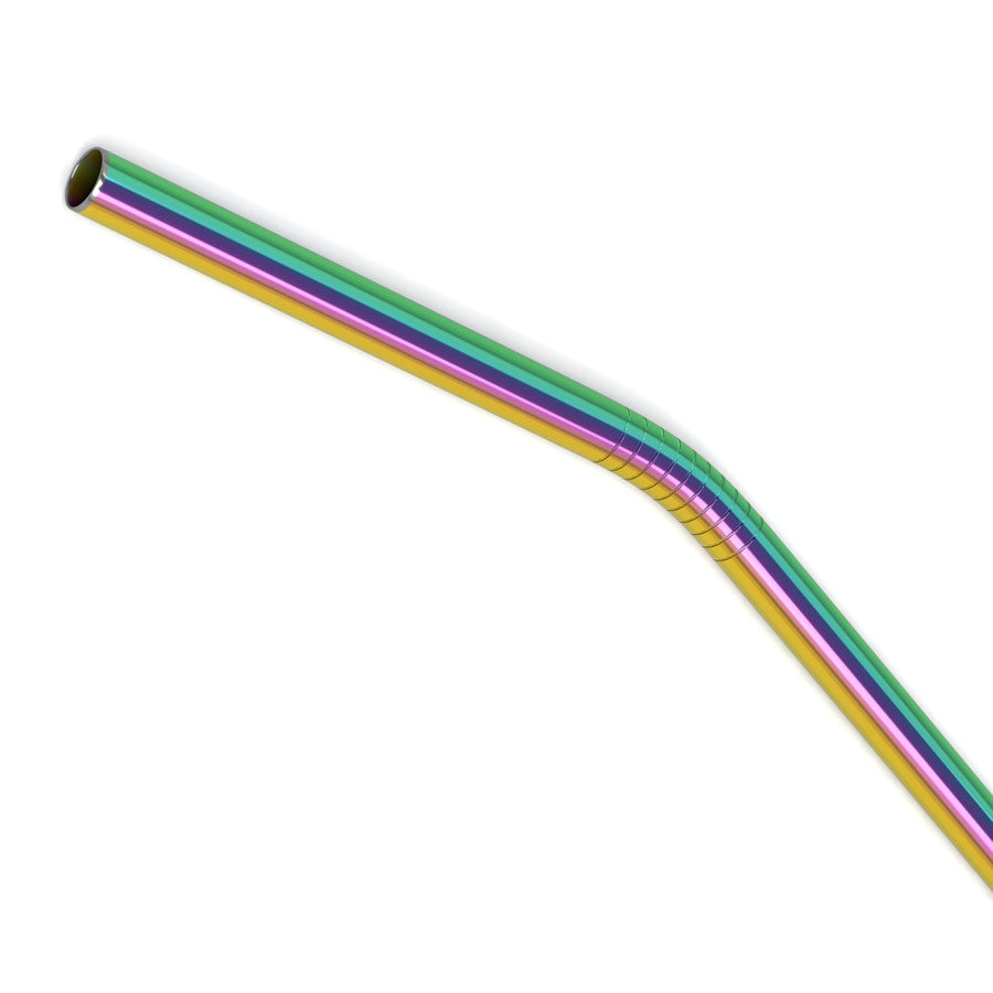 Bulk Curved Metal Straws-5