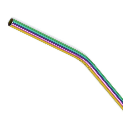 Bulk Curved Metal Straws-5