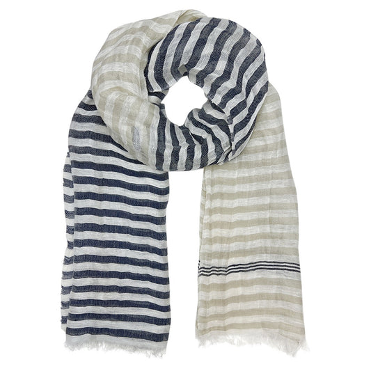 Cabana Linen Blend Wrap Scarf-0