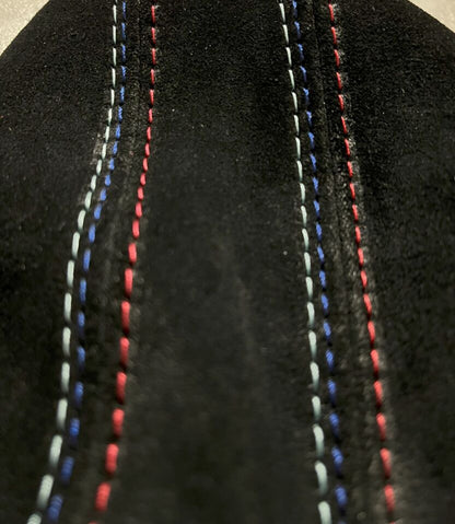 For 1991-2005 BMW E91 92 93 M3 Genuine Suede MANUAL Shift & Parking Brake Boot Cover-2