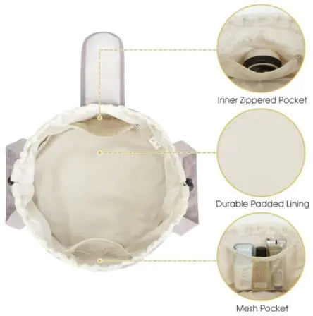Large Capacity Drawstring Cosmetic Bag