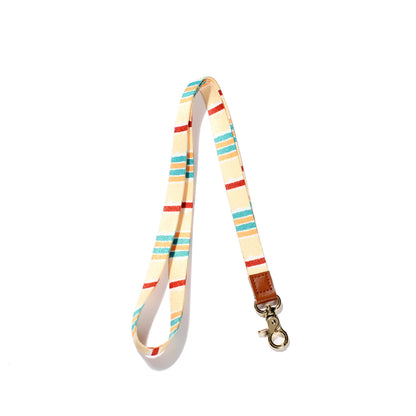 Multicolor Phone Lanyard with Clip and Keychain Holder